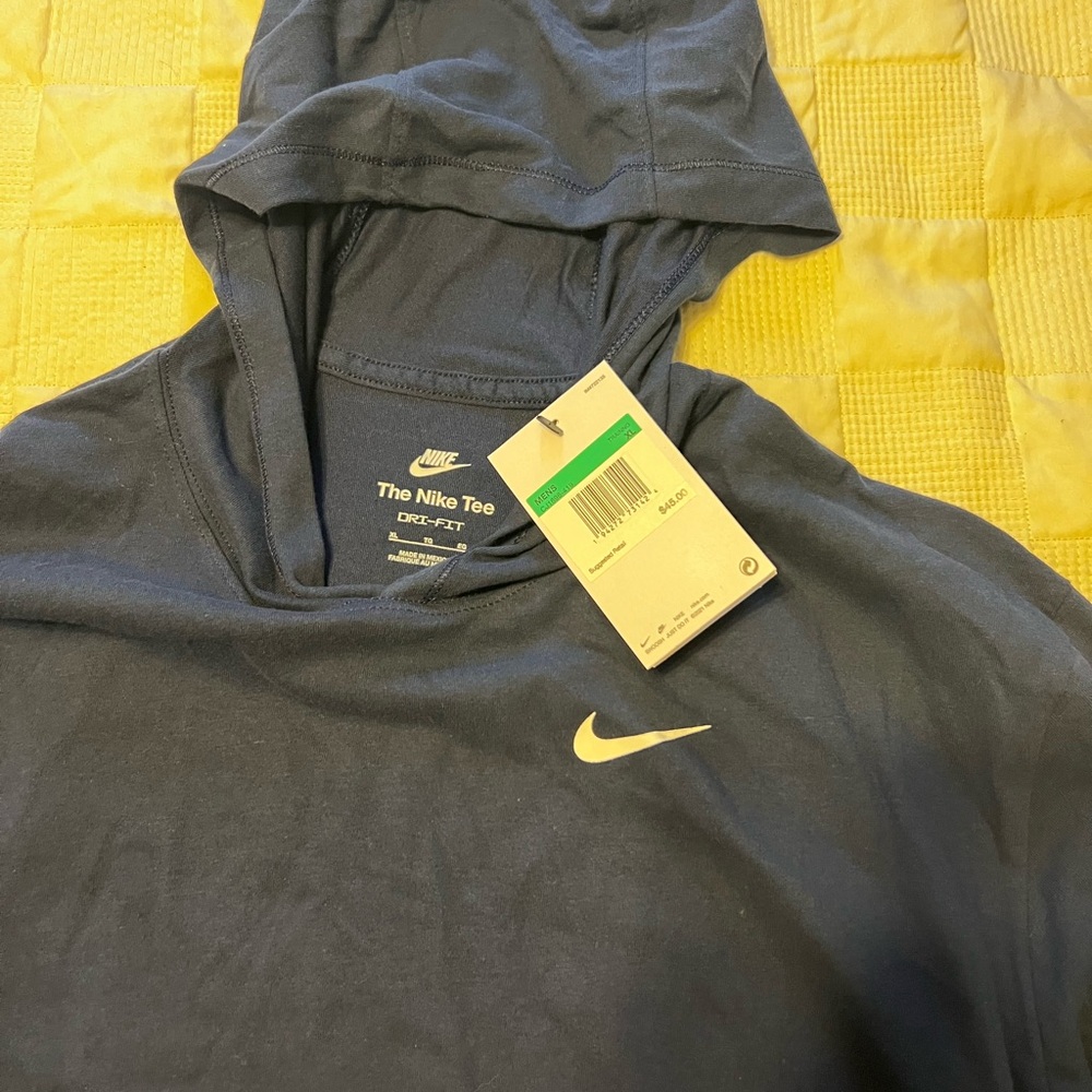 Nike Blue Hoodie Shirt